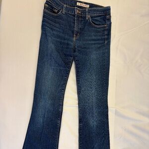 J Brand Mid Rise Straight Leg Jean INK color Size 28